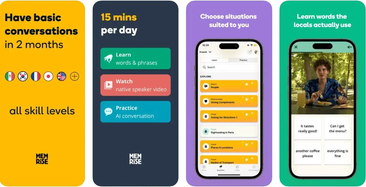 Memrise Educational App